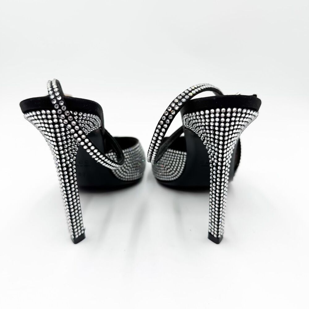 Gucci Alma Love 105 Crystal Embellished Heels Pointed Toe EU 36 US 6 - Picture 6 of 14